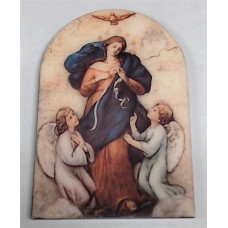 Mary--Untier of Knots Wall Plaque